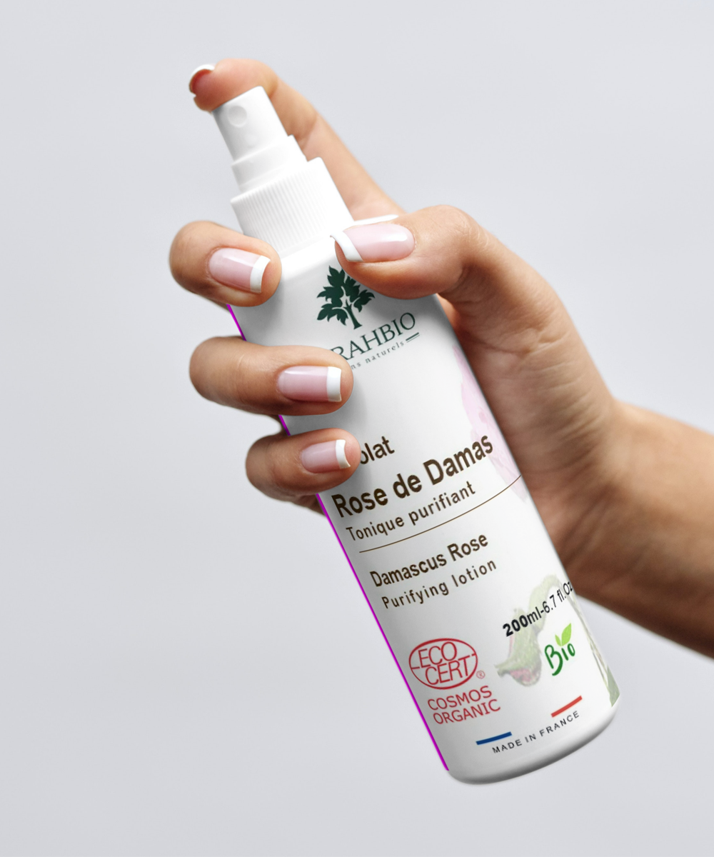 Zertifiziertes Bio-Damaszener-Rosenhydrosol 200 ml**