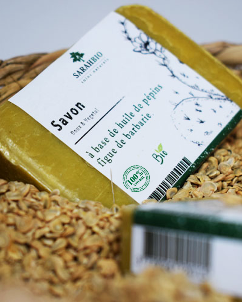 Kaktusfeigenkernölseife - 80g 